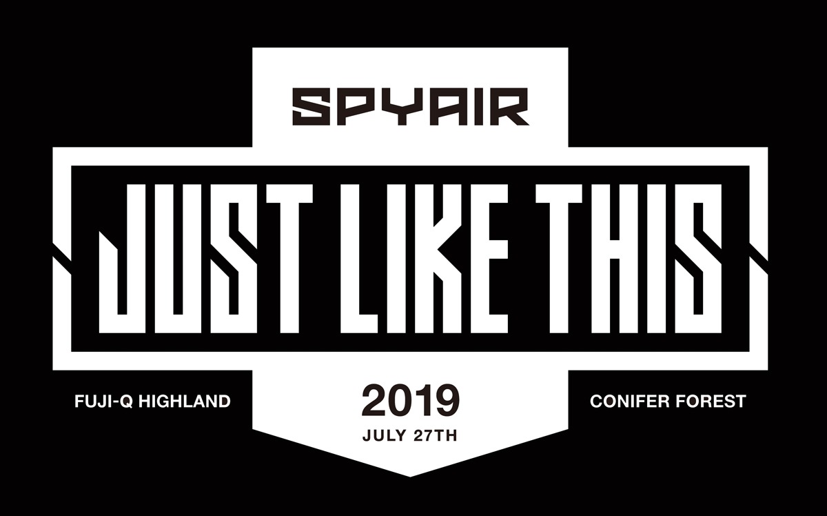 SPYAIR「JUST LIKE THIS 2019」ロゴ