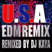 DA PUMP「U.S.A. EDM Remix（Remixed by DJ KAYA）」配信ジャケット