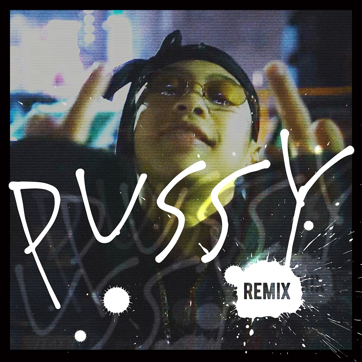 太郎忍者「Pussy（feat. Jin Dogg, MonyHorse, Shurkn Pap & A-THUG）[Remix]」配信ジャケット