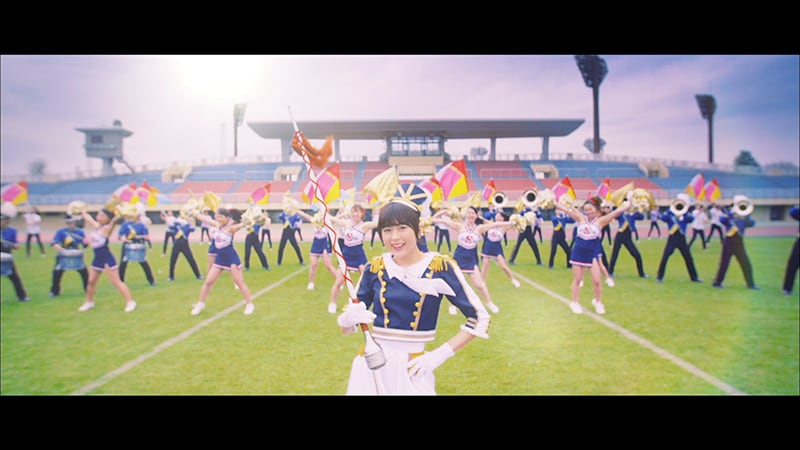 水瀬いのり「Catch the Rainbow!」ミュージックビデオのワンシーン。