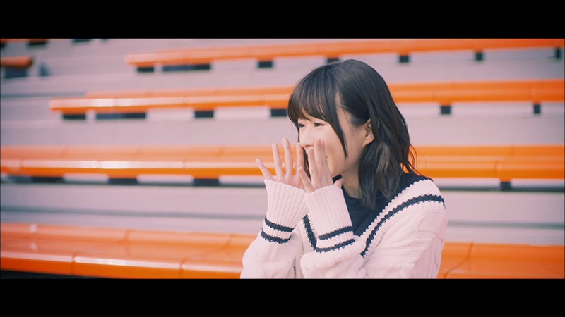 水瀬いのり「Catch the Rainbow!」ミュージックビデオのワンシーン。