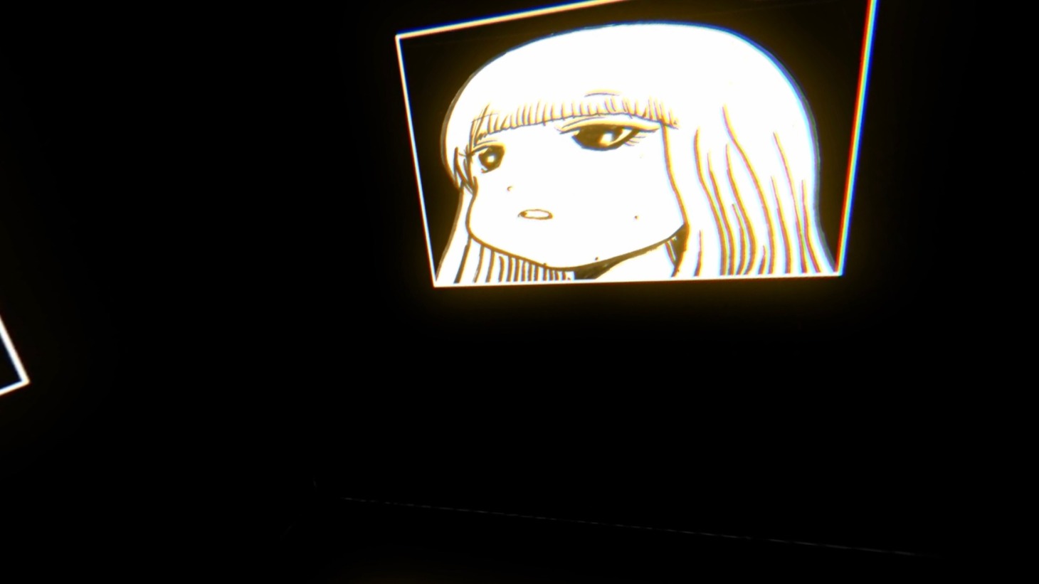 やくしまるえつこ「放課後ディストラクション」ミュージックビデオのワンシーン。
