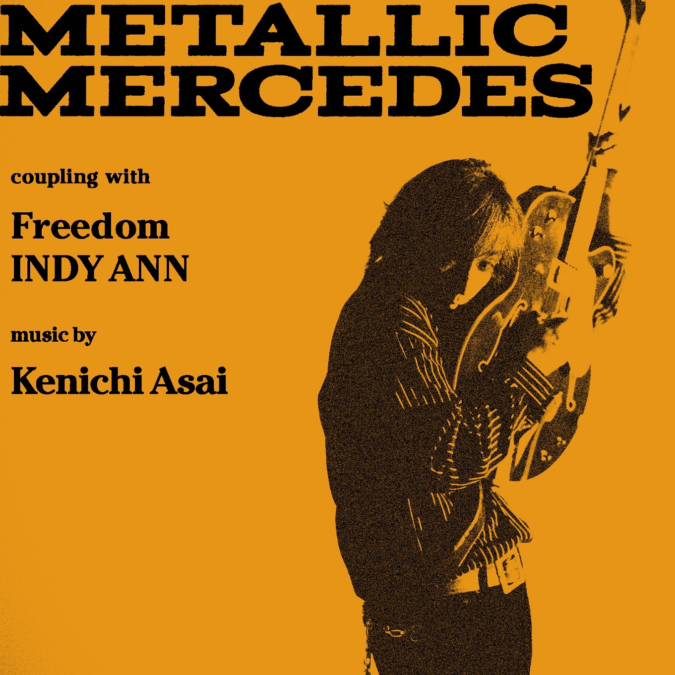 浅井健一「METALLIC MERCEDES」初回限定盤ジャケット