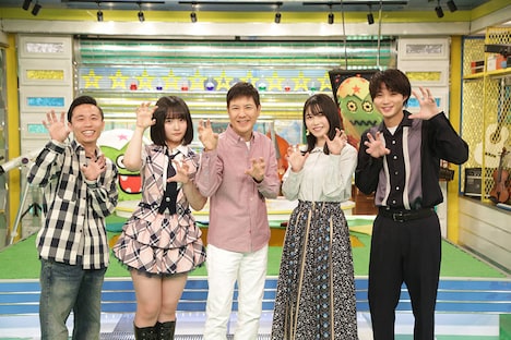 「ミライ☆モンスター」出演陣 (c)フジテレビ