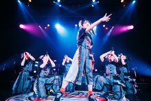 ばってん少女隊「ばってん少女隊の、田舎娘4th～四大都市のZEPPを巡るツアー～」東京・Zepp DiverCity TOKYO公演の様子。（Photo by Ray Otabe）