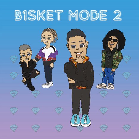 B1SKET「b1sket mode 2」配信ジャケット
