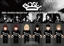 BiSHのbrokkerフィギュアイメージ。