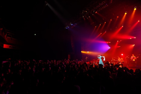 杏沙子ワンマンライブ「fermata」の様子。（撮影：川田洋司）