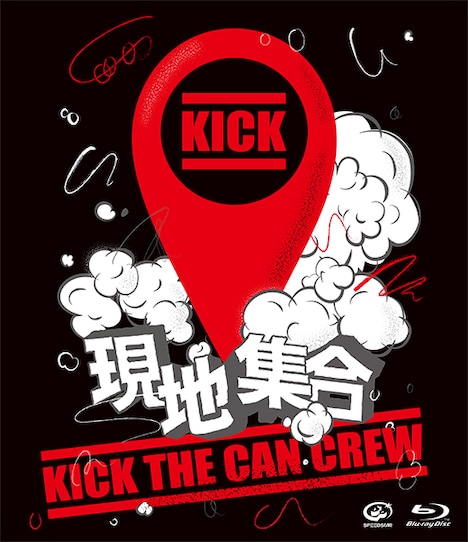 KICK THE CAN CREW「現地集合～武道館ワンマンライブ～」Blu-rayジャケット