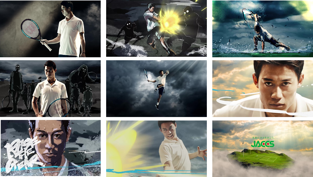 ジャックスカード新CM「RAISE THE GEAR」編より。