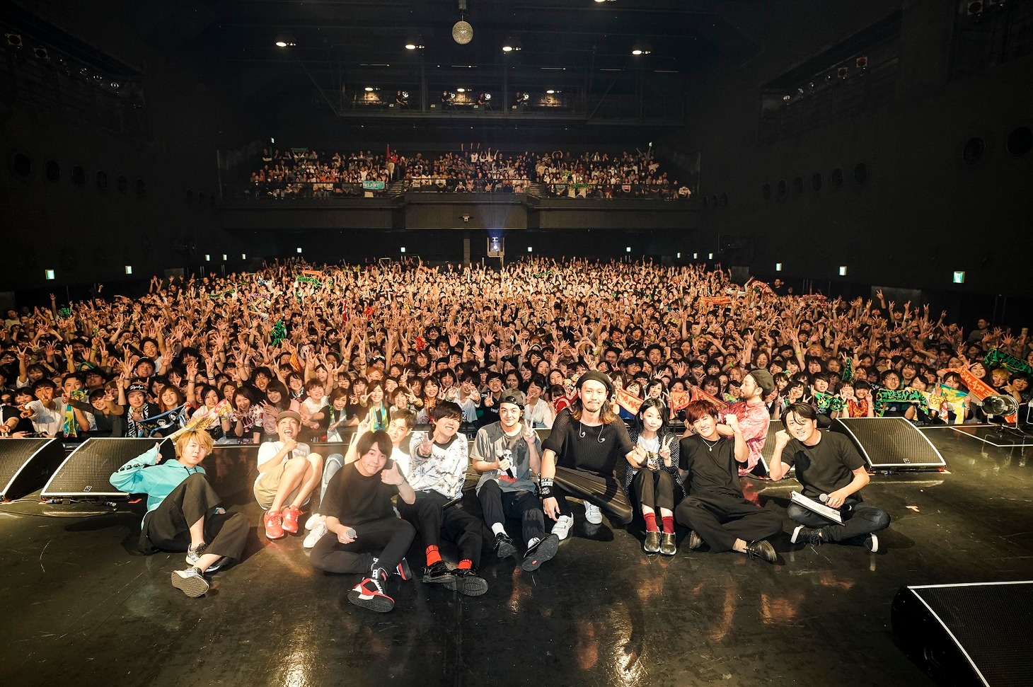 「GYAO!&J-WAVE present LIVE INTIMATE」の様子。