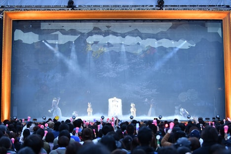 「まぼろしのユートピア~出雲大社の夜~」の様子。(写真提供:アソビシステム)