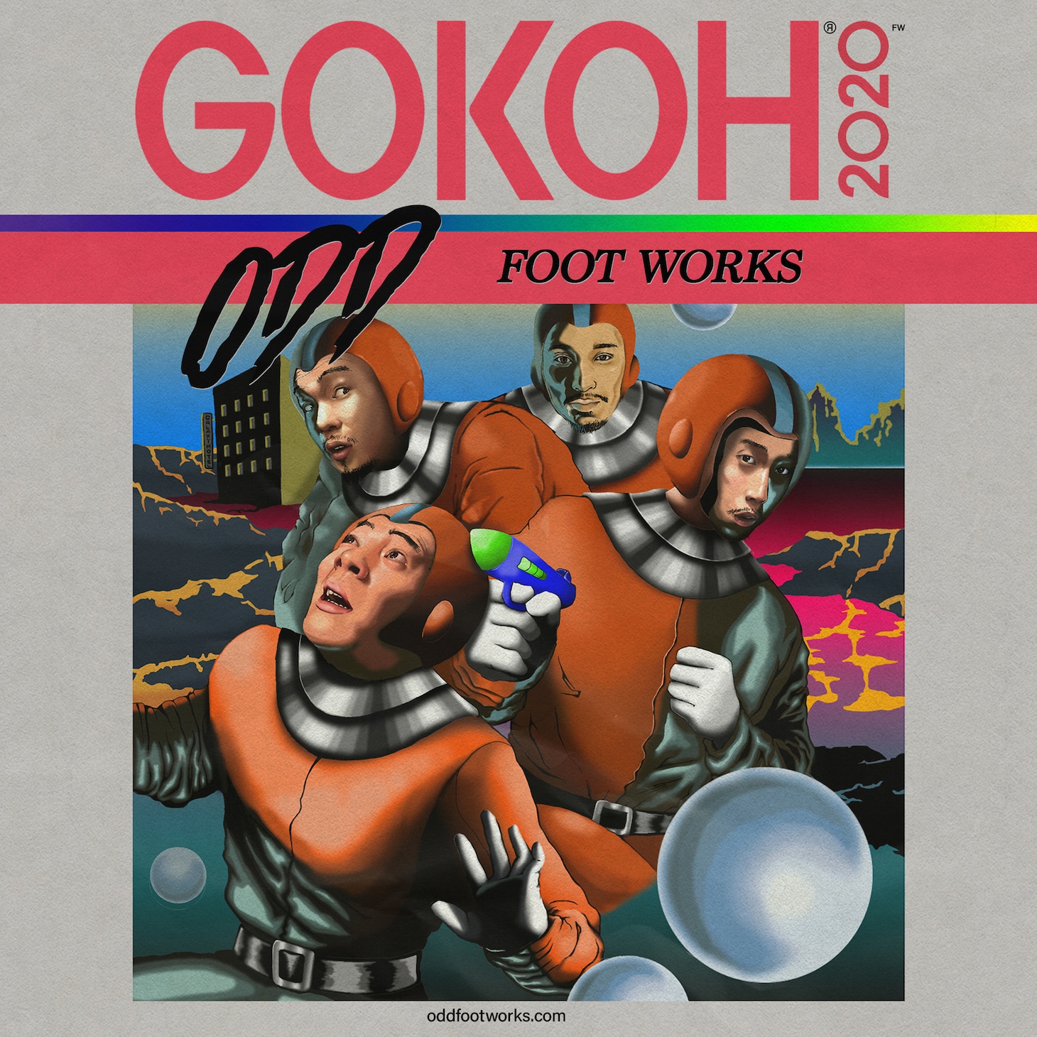 踊Foot Works「GOKOH」ジャケット