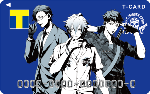 ヒプノシスマイク・MAD TRIGGER CREWデザインのTカード。（c）King Record Co., Ltd.