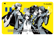 ヒプノシスマイク・Fling PosseデザインのTカード。(c)King Record Co., Ltd.