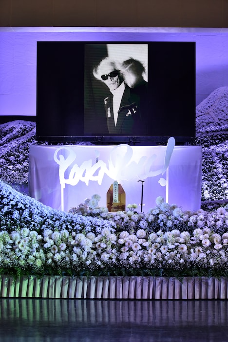 「内田裕也 Rock'n Roll葬」の様子。