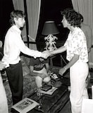 ミック・ジャガーと内田裕也(提供:内田裕也オフィス)