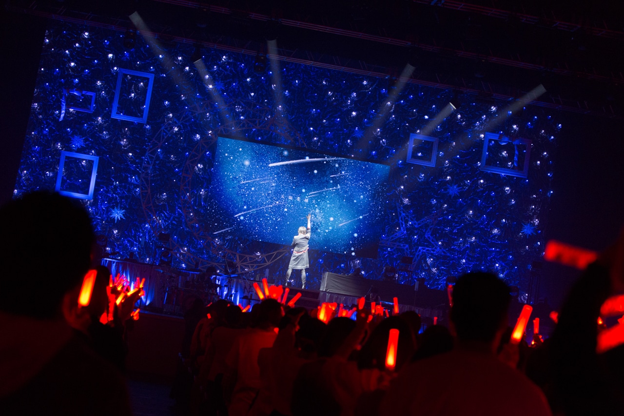 天月-あまつき-「Loveletter from Moon～Winter Tour 2018-2019～」東京・片柳アリーナ公演の様子。（撮影：大川晋児）