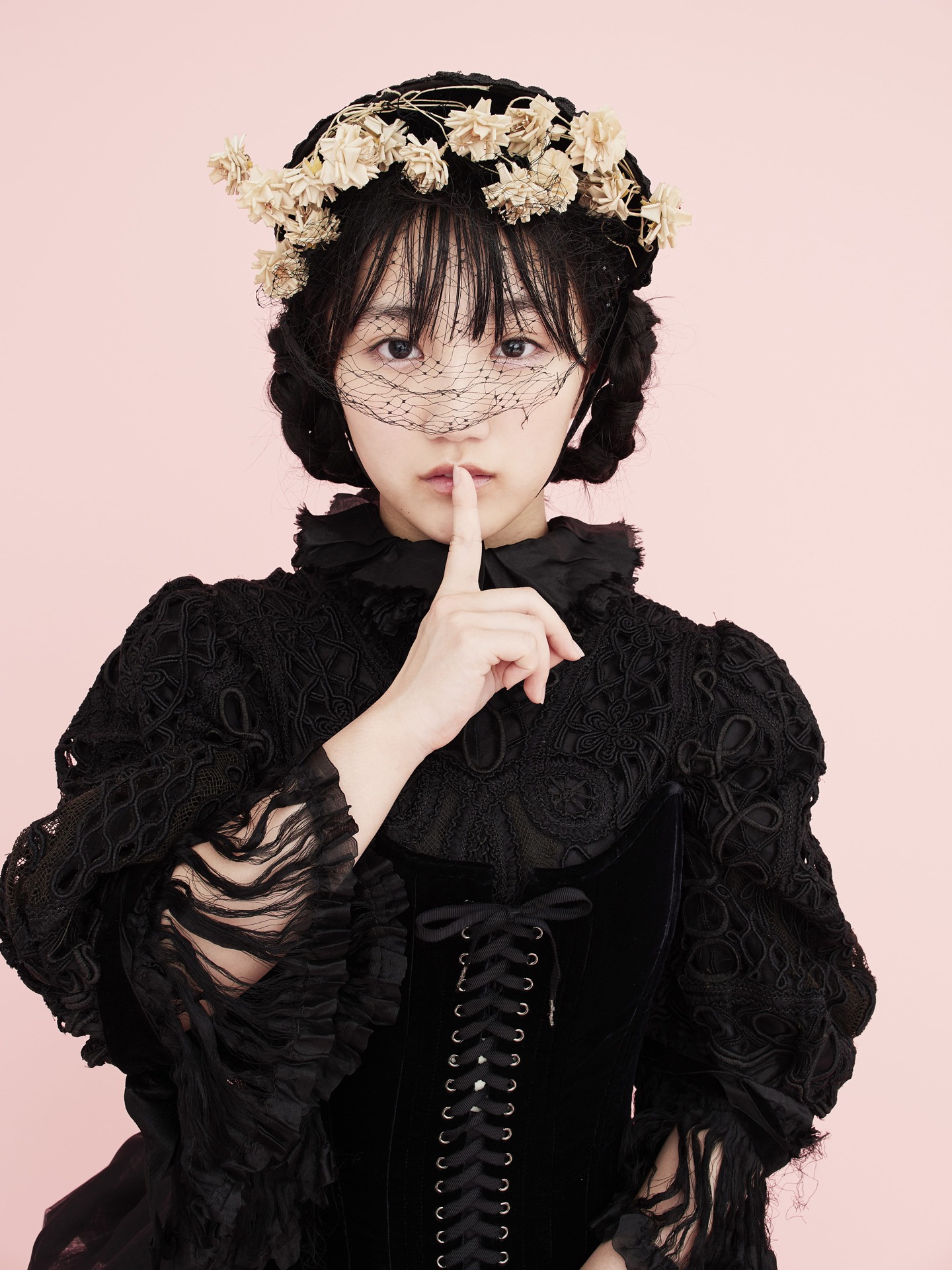 ロリータファッションに挑戦した船木結（撮影：森本美絵）