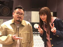 左から休日課長（ゲスの極み乙女。） 、星名美怜（私立恵比寿中学）。