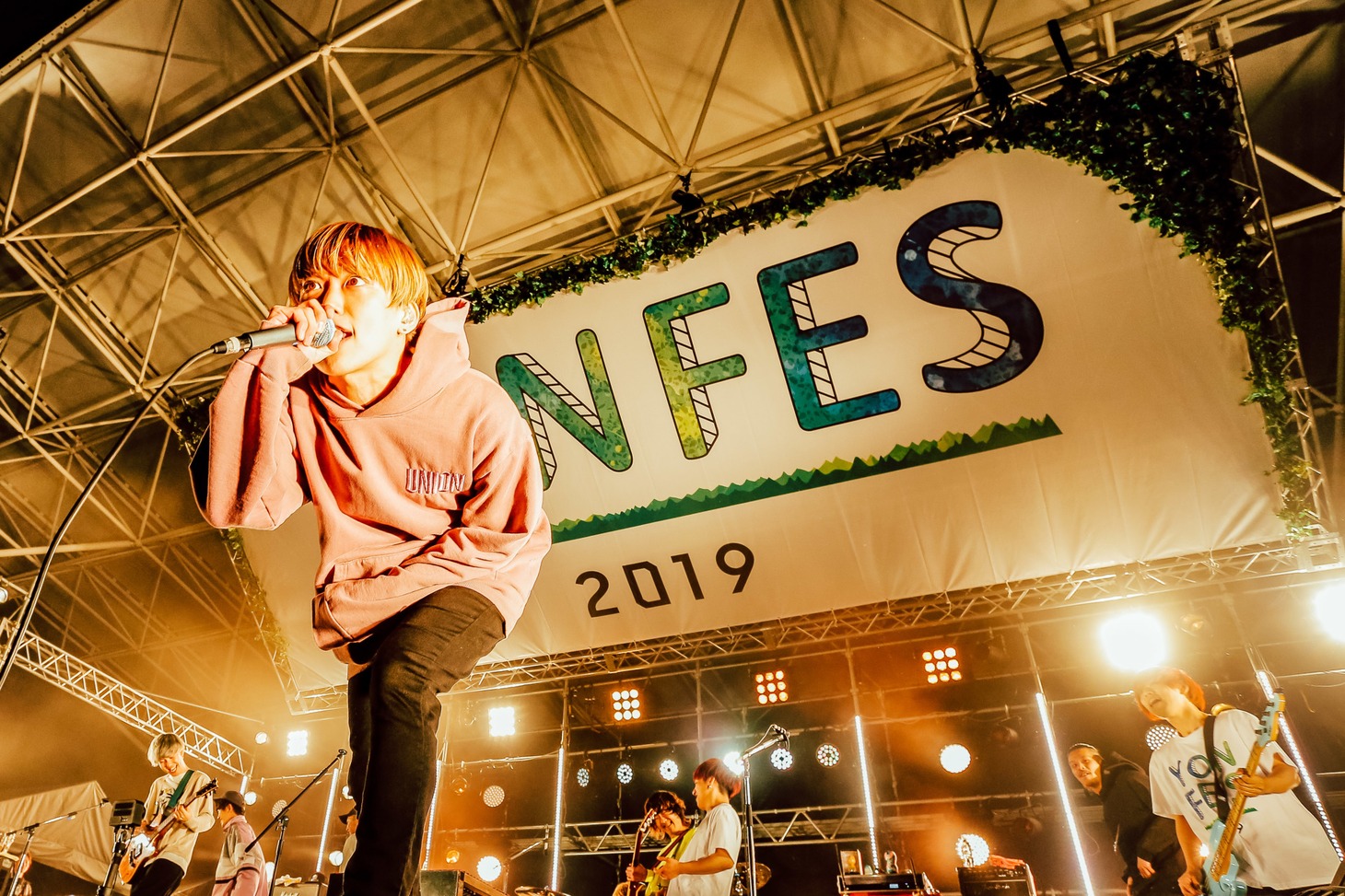 GEN（B, Vo / 04 Limited Sazabys）（撮影：日吉“JP”純平）