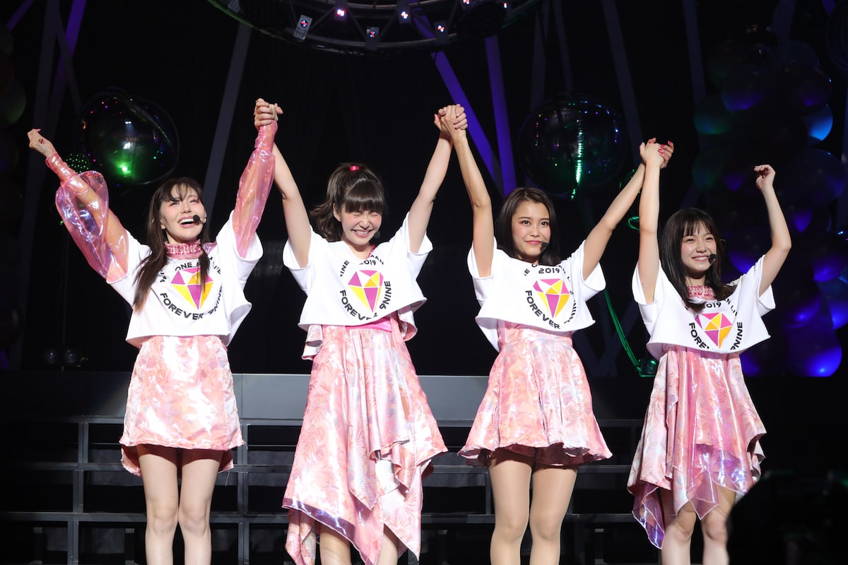 活動休止って何やねん 9nine活動休止ライブで 絶対に解散しない 宣言 ライブレポート 動画あり 写真8枚 音楽ナタリー