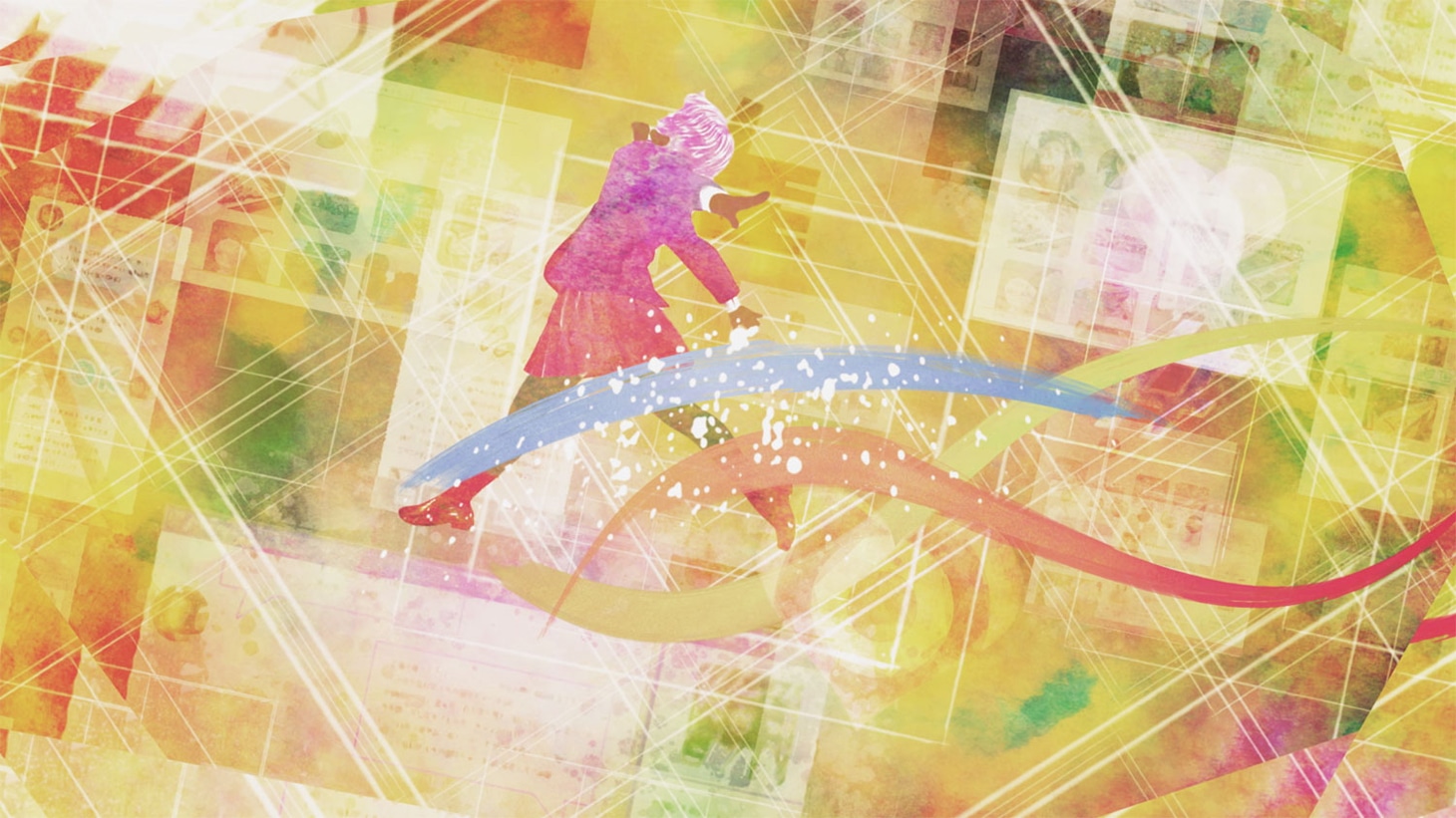 Aimer「We Two」ミュージックビデオのワンシーン。