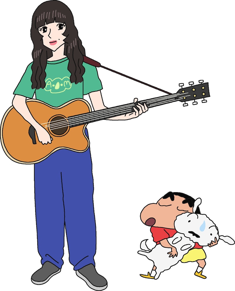 あいみょんの本編出演ビジュアル。