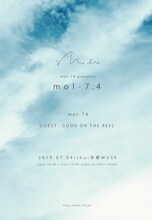 「mol-74 presents "mol-7.4"」フライヤー