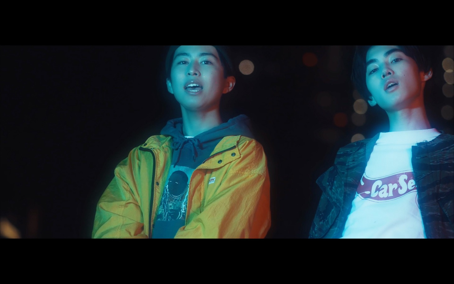 HONG￥O.JP「ourdawn」MVのワンシーン。