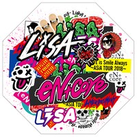LiSA「LiVE is Smile Always ～ASiA TOUR 2018～[eN ＋ core] LiVE & DOCUMENT」完全生産限定盤ジャケット