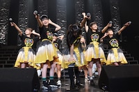 はちみつロケット「H.R.ADVENTURE～はちロケ 春の大冒険！～」の様子。