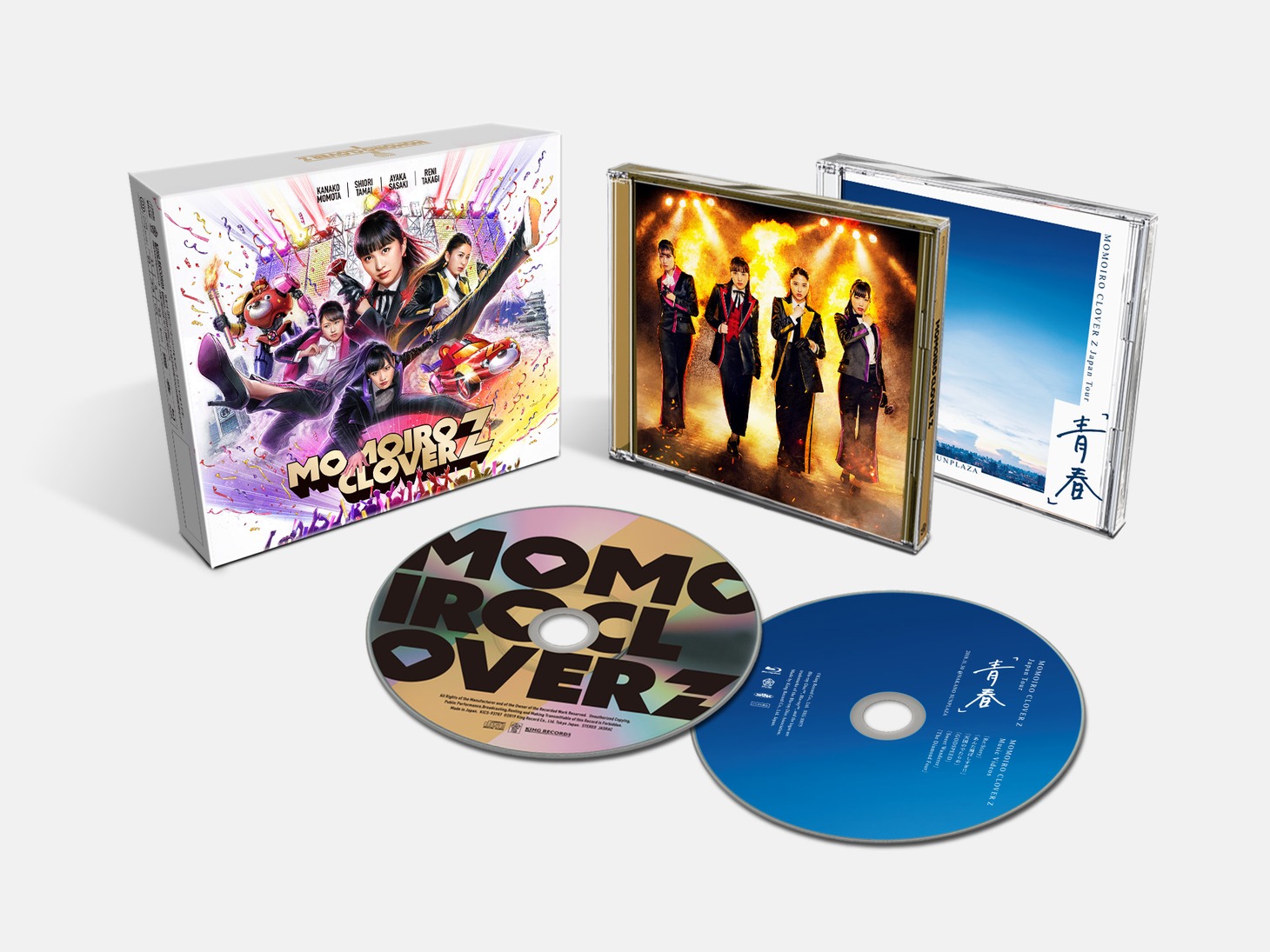 ももいろクローバーZ「MOMOIRO CLOVER Z」初回限定盤A外観