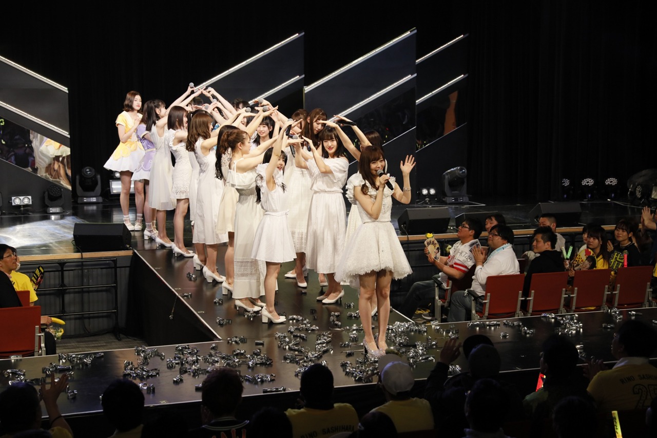 HKT48「チームH『RESET』公演　指原莉乃 卒業公演」の様子。 (c)AKS
