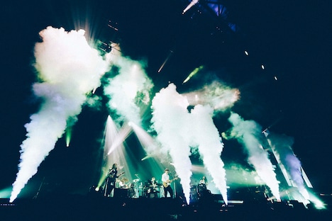 サカナクション「SAKANAQUARIUM 2019 “834.194” 6.1ch Sound Around Arena Session」千葉・幕張メッセ国際展示場9～11ホール公演の様子。（撮影：横山マサト）