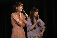 Kaede（左）とNao☆（右）。