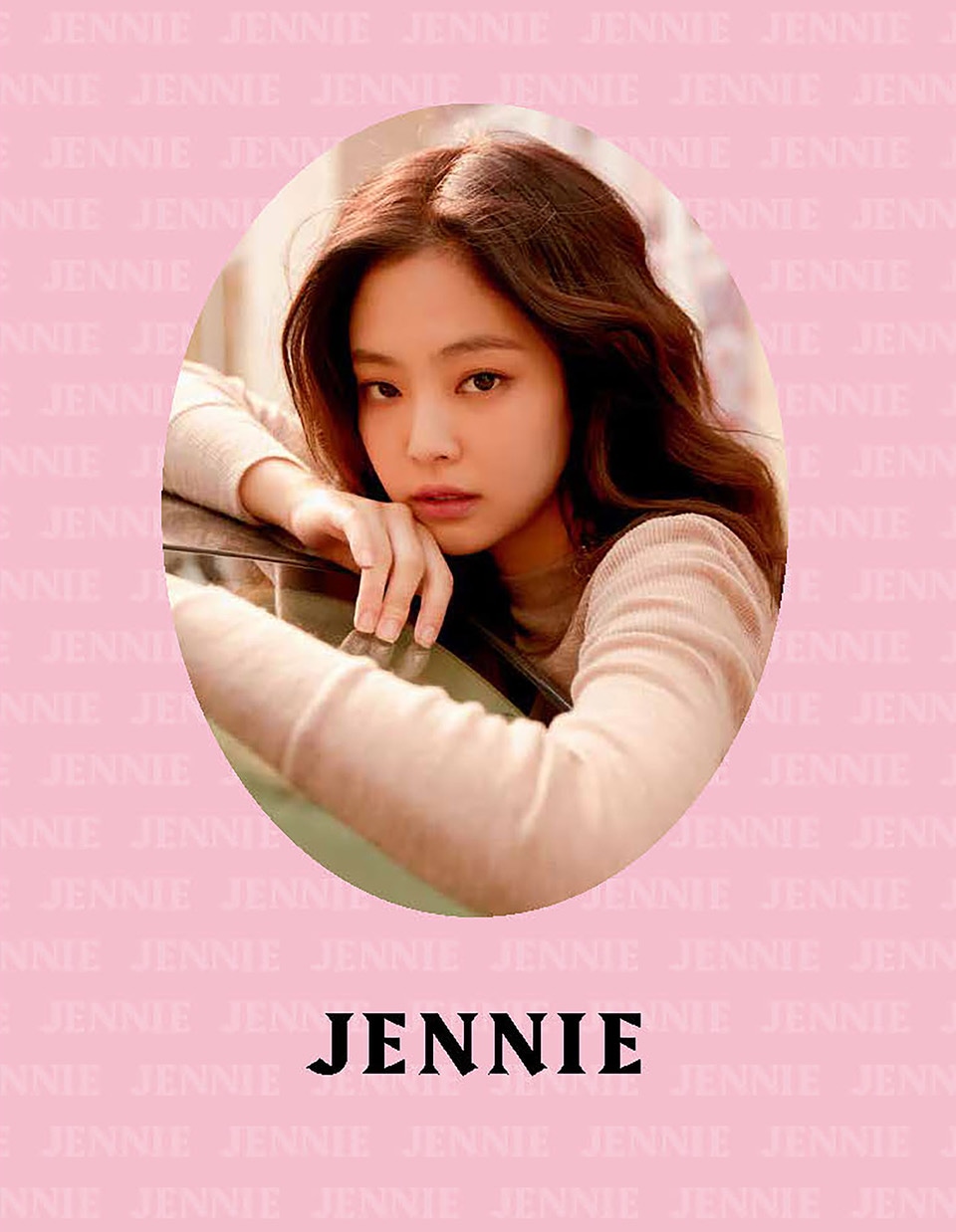BLACKPINK「BLACKPINK」Amazon.co.jp限定のJENNIEカバー版ビジュアル。