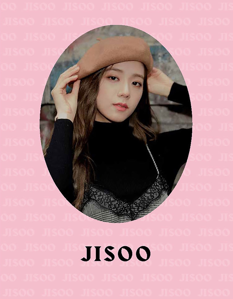 BLACKPINK「BLACKPINK」Amazon.co.jp限定のJISOOカバー版ビジュアル。