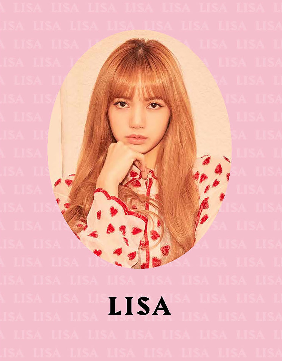 BLACKPINK「BLACKPINK」Amazon.co.jp限定のLISAカバー版ビジュアル。