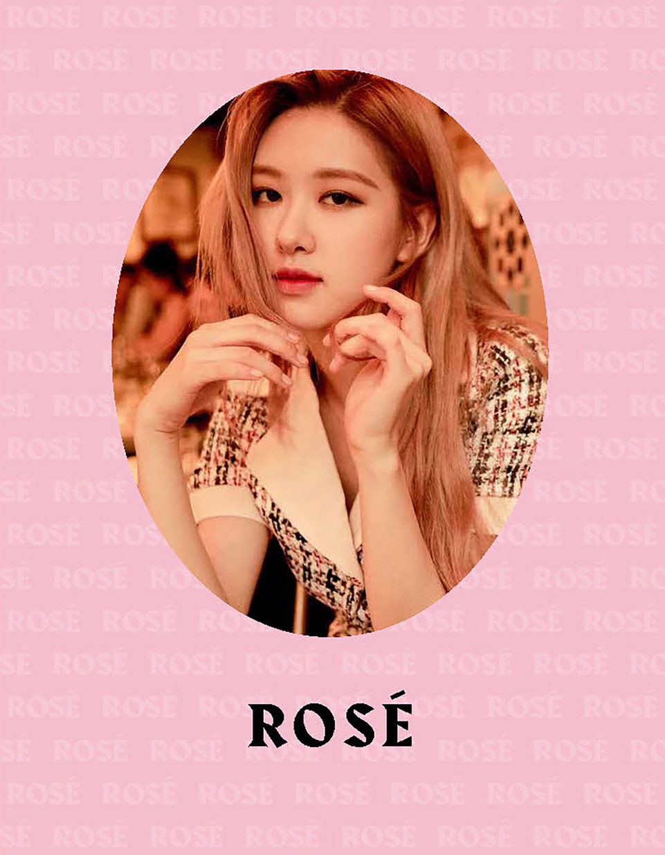 BLACKPINK「BLACKPINK」Amazon.co.jp限定のROSEカバー版ビジュアル。