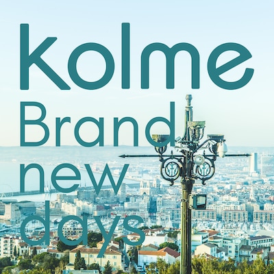 kolme「Brand new days」配信ジャケット