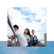 左からKEIJU、RIRI、小袋成彬。