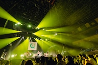 never young beachのライブの様子。