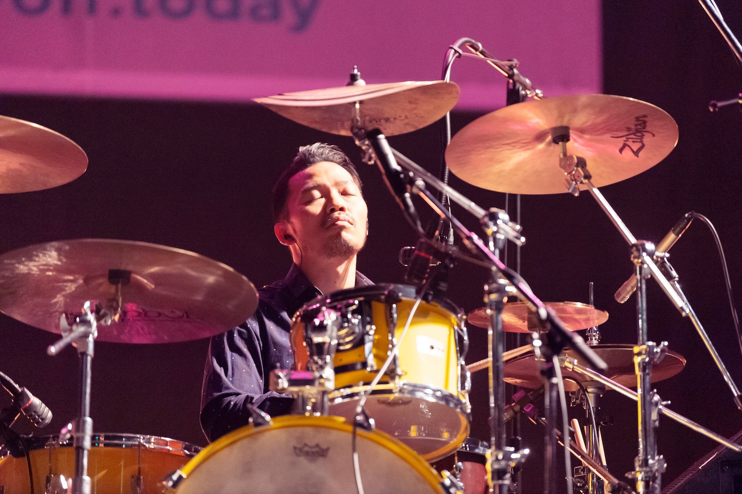 ペトロールズのライブの様子。