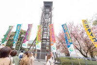 「Q」東京・両国国技館公演で掲出されたのぼり旗。