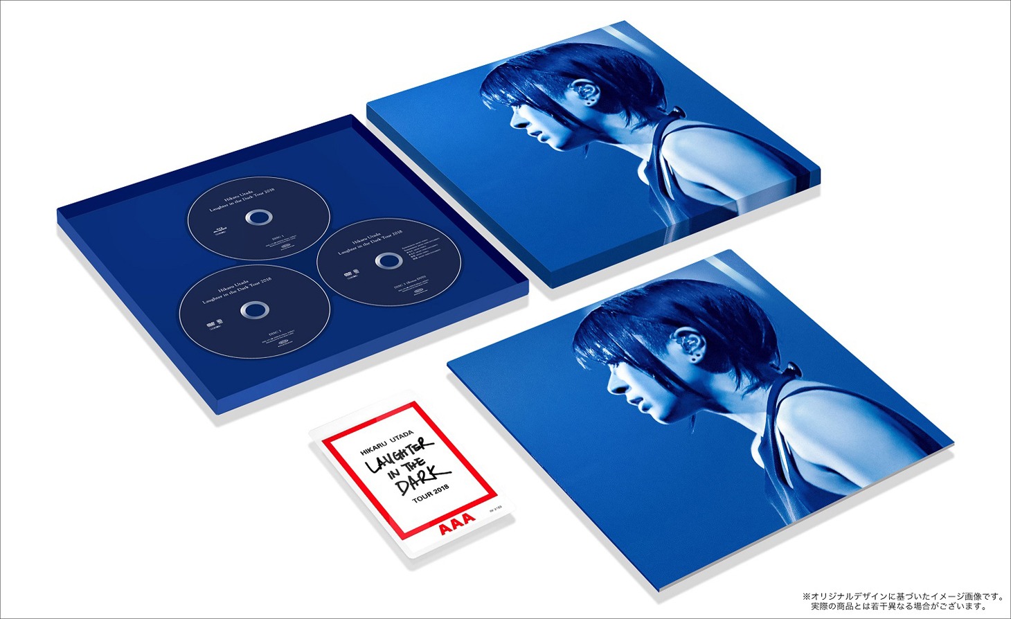 宇多田ヒカル「Hikaru Utada Laughter in the Dark Tour 2018」完全生産限定盤パッケージ