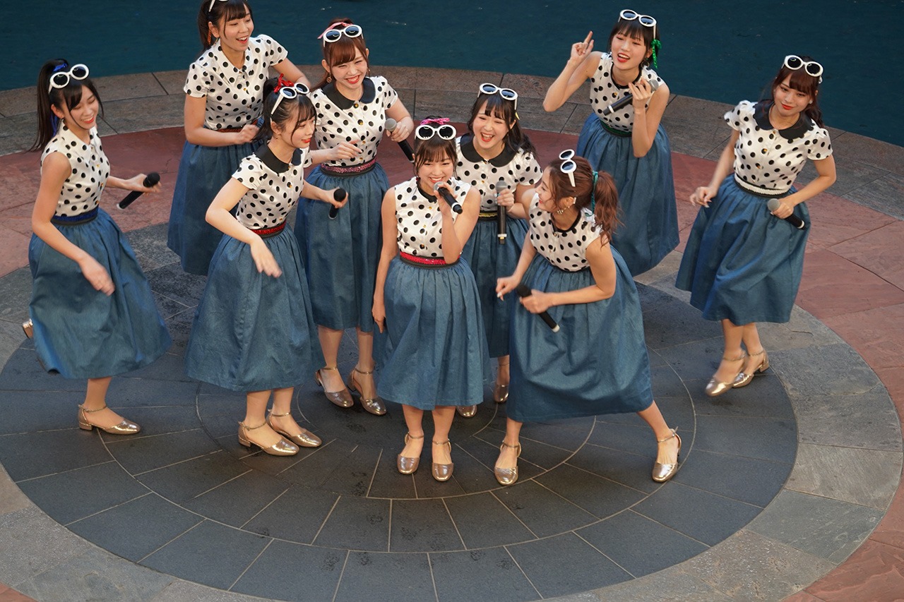福岡・キャナルシティ博多で行われた「掴め！LinQのど真ん中」結果発表イベントの様子。（写真提供：ジョブネット）