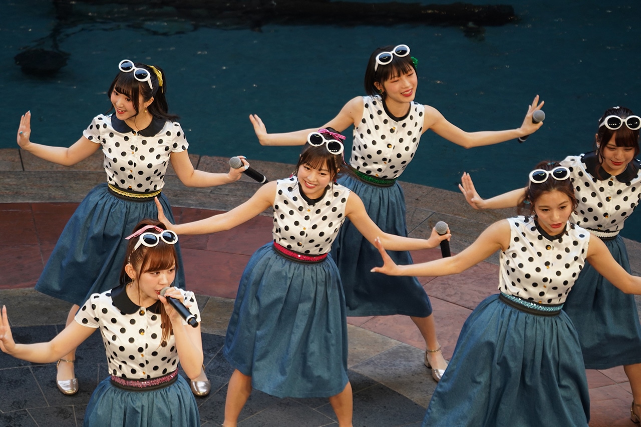 福岡・キャナルシティ博多で行われた「掴め！LinQのど真ん中」結果発表イベントの様子。（写真提供：ジョブネット）