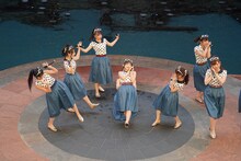 福岡・キャナルシティ博多で行われた「掴め！LinQのど真ん中」結果発表イベントの様子。（写真提供：ジョブネット）