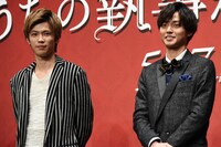 左から神宮寺勇太、永瀬廉。